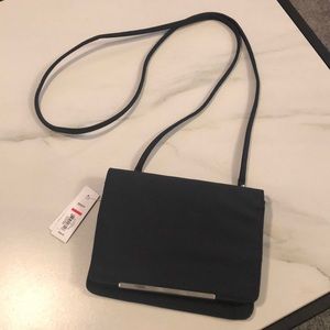 Black Cross Body Wallet